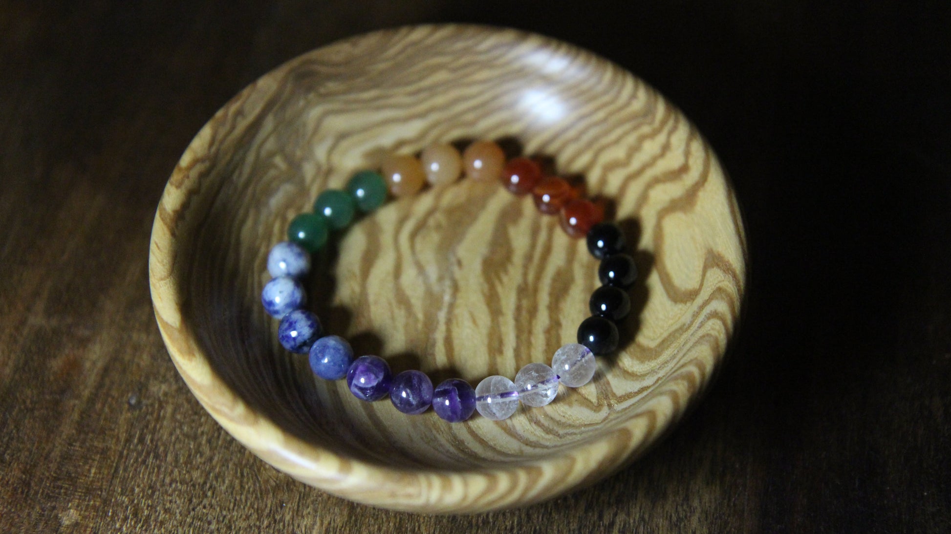 Gemstone Bracelet - Chakra Stones (China)