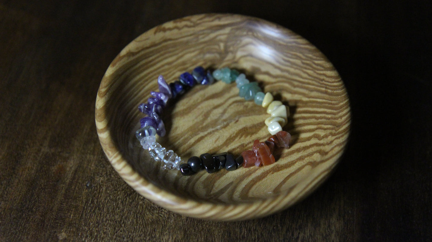 Chipstone Bracelet - 7 types of Chakra Stones (China)