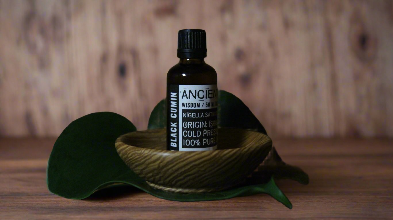 Cold Pressed Black Seed/Cumin Carrier/Base Oil 50ml (Israel)