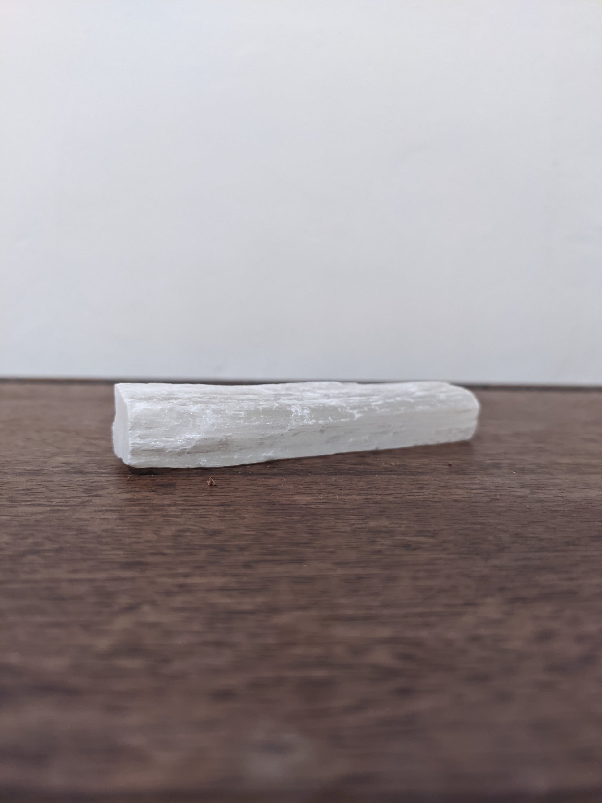 Selenite Stick Raw Crystal - Natural Stone 10 cm (4 Inch)