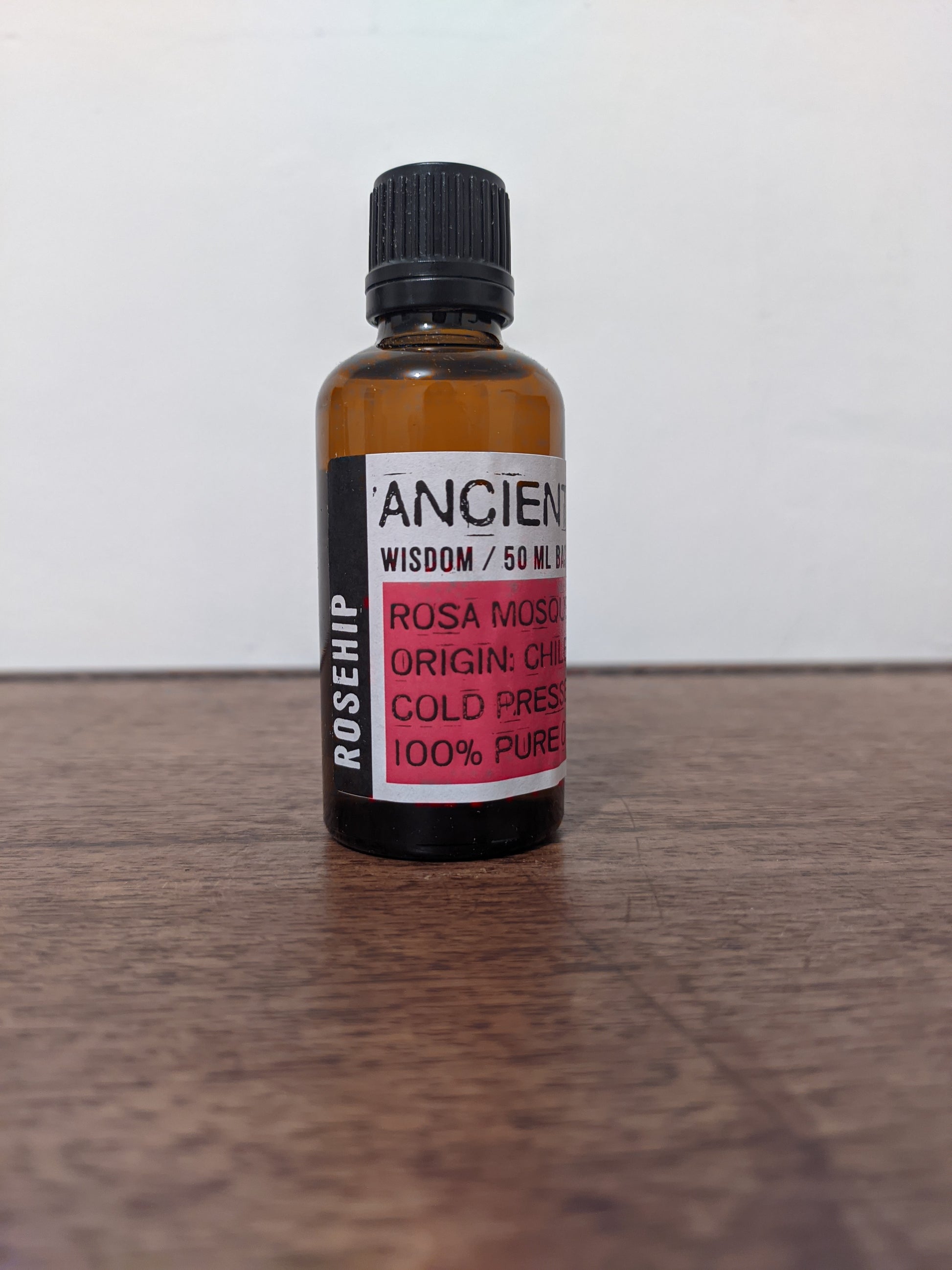 Cold Pressed Rosehip Oil Carrier/Base Oil 50ml