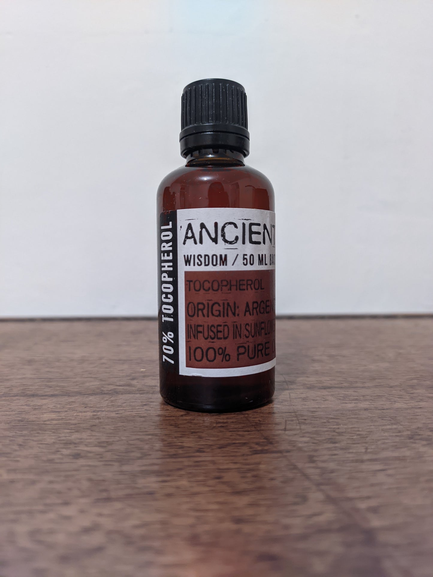 70% Tocopheral Carrier or Base Oil 50ml